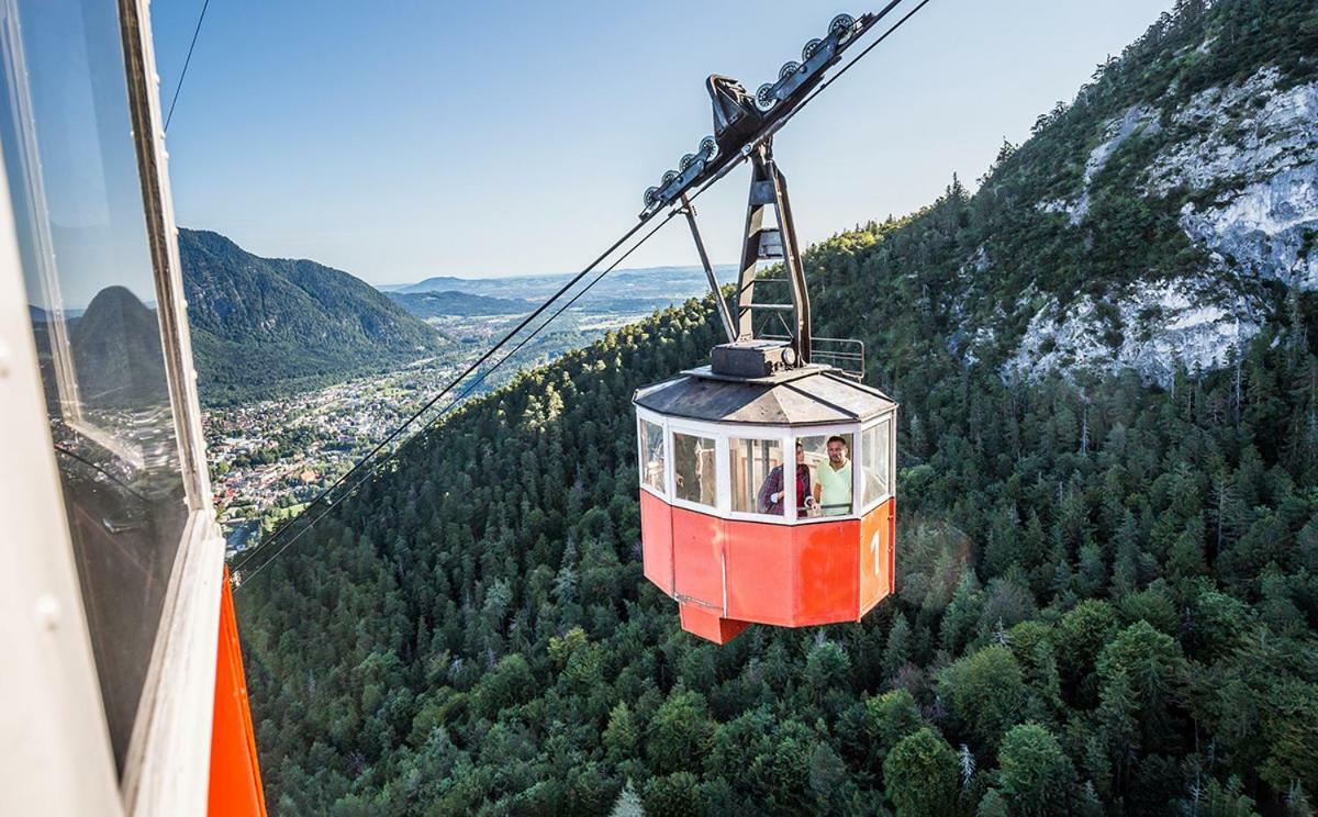 Gästehaus Färbinger Lägenhet Bayerisch Gmain Exteriör bild